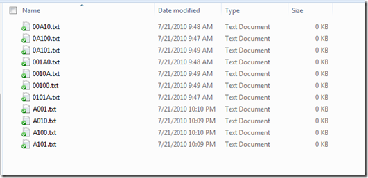 WindowsSortedOrder